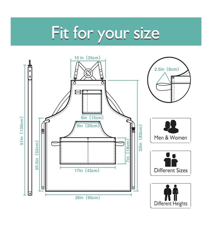 Multiple Use Apron, Canvas, Multiple Pockets