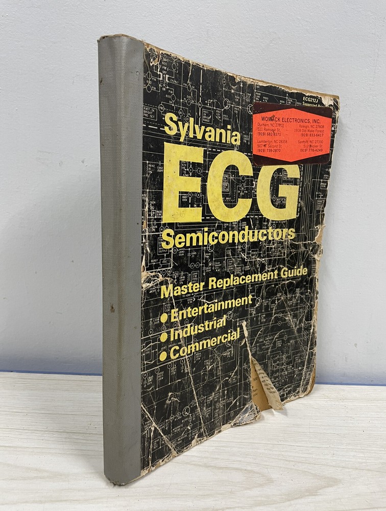 Sylvania ECG Semiconductors Master Replacement Guide 1979