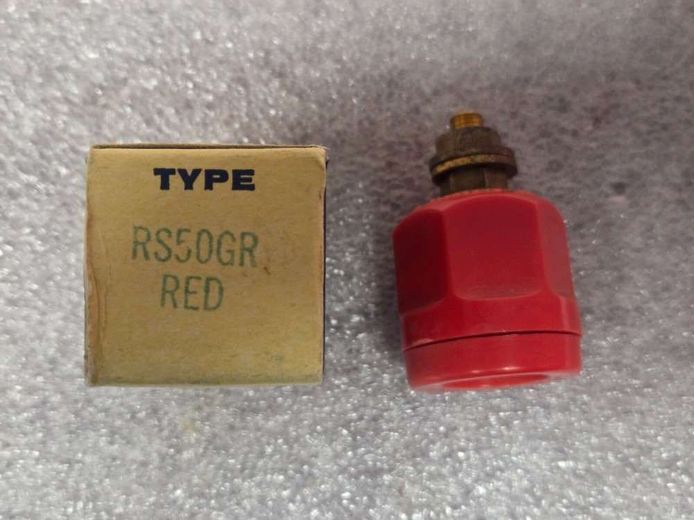 '1 PIECE' - PN# RS50GR - SUPERCON - SOCKET RECEPTACLE - 50A RED