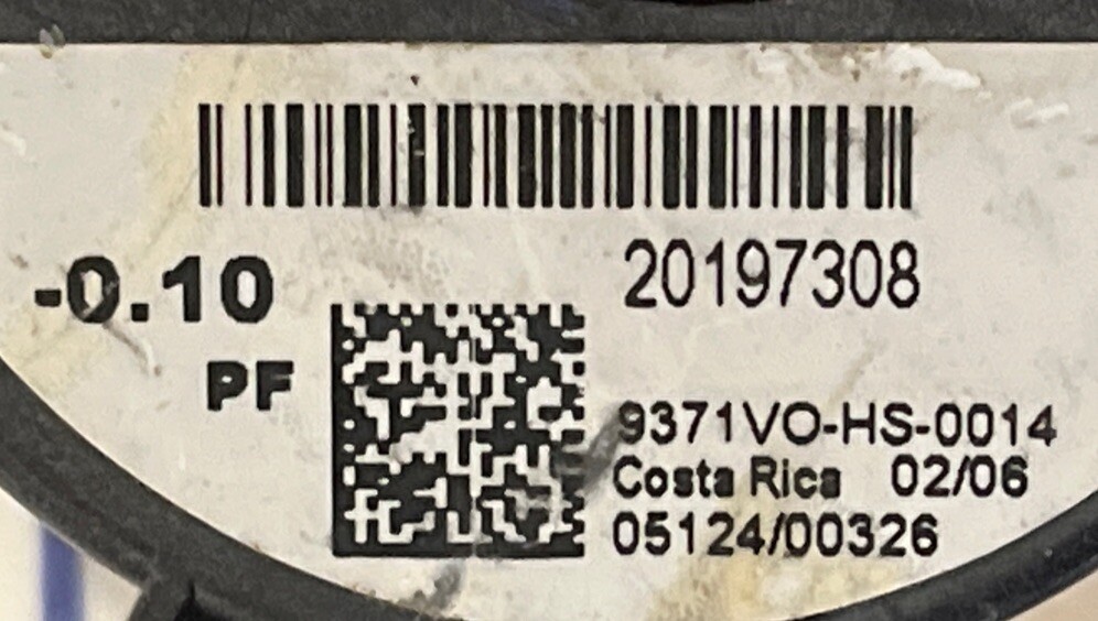 20197308 Furnace pressure switch (RA)