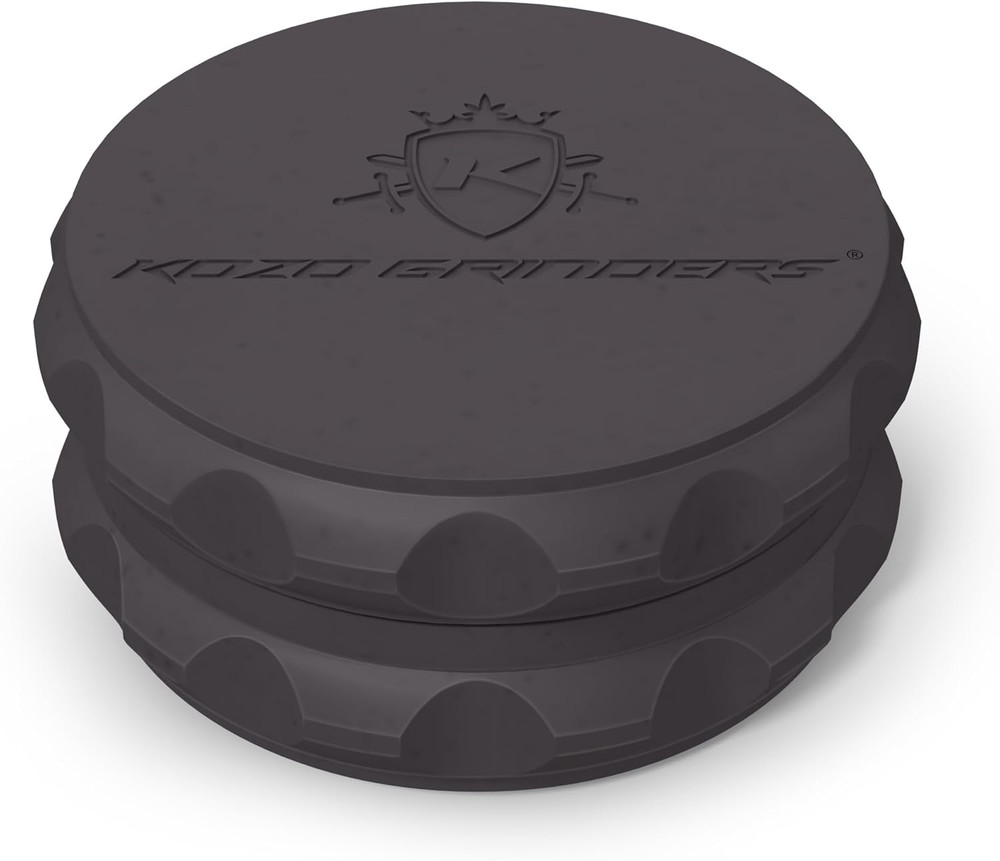 2.5" Spice Grinder 2-Piece, Strong Grip by . (Black)