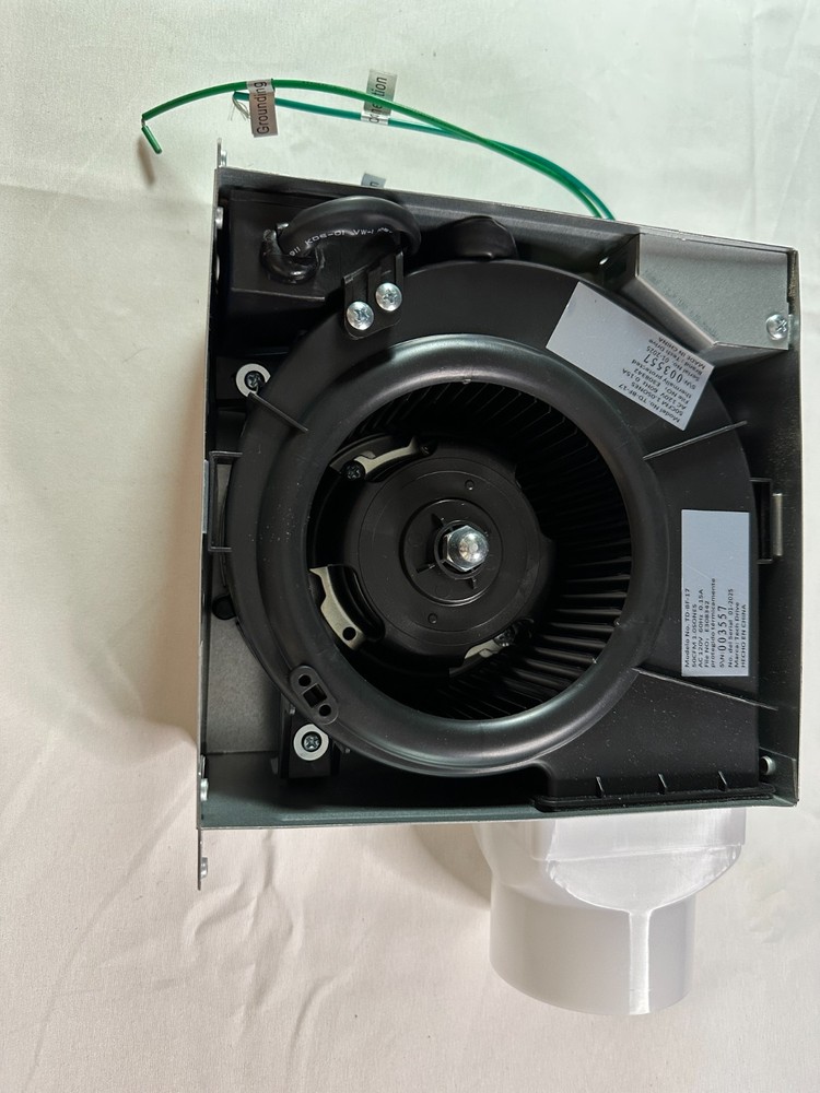 Tech Drive TD-BF-17 White Wall Mounted Bathroom Ventilation Fan