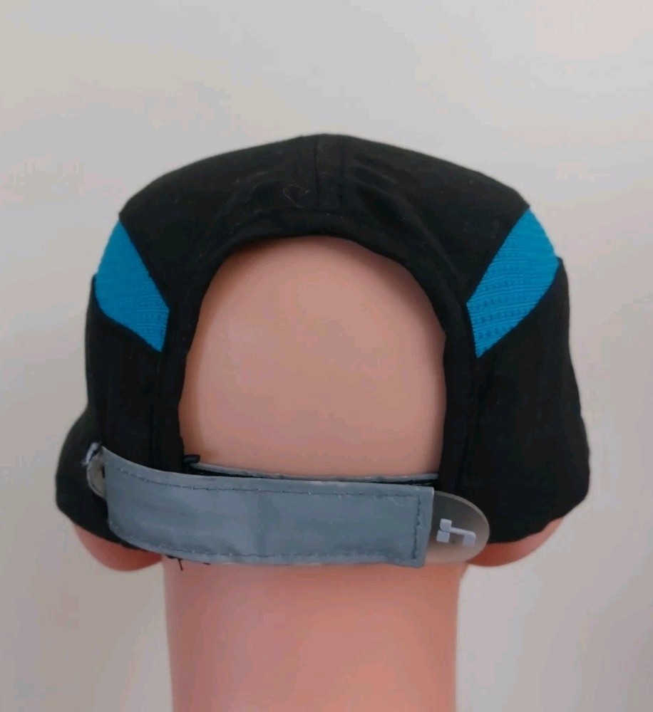 Hind Performance Lightweight Running Cap One Sz Adjustable Grey Reflective Strap