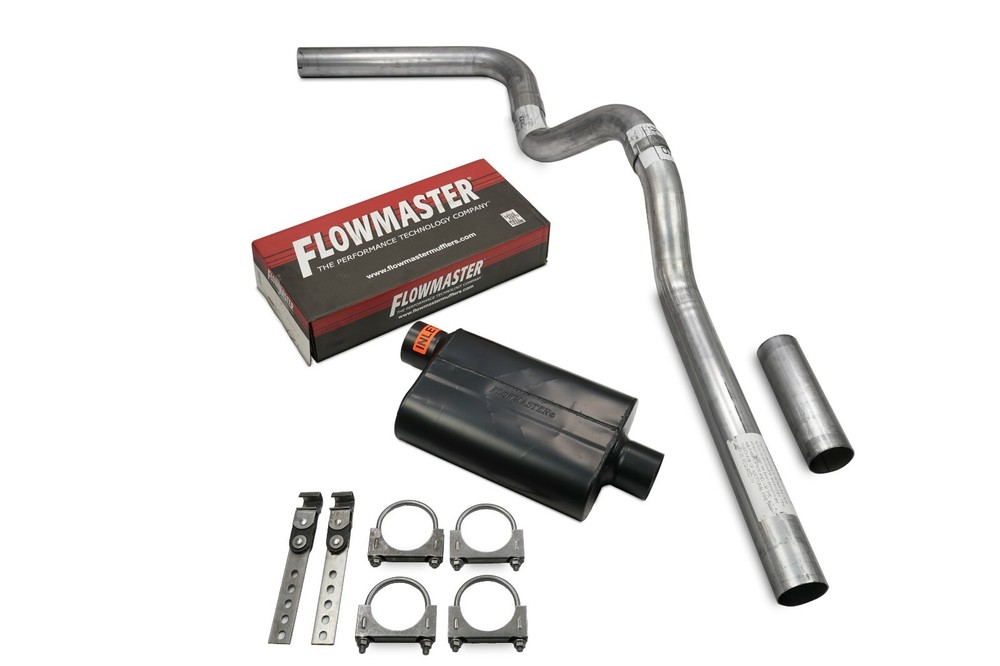 Chevy Tahoe 00-06 3" Single Exhaust Kit S Exit Flowmaster 40 Series No Tip