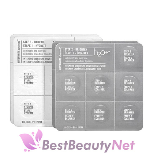 H2O Plus Waterwhite Advanced Intensive Overnight Brightening System 28 x 1ml
