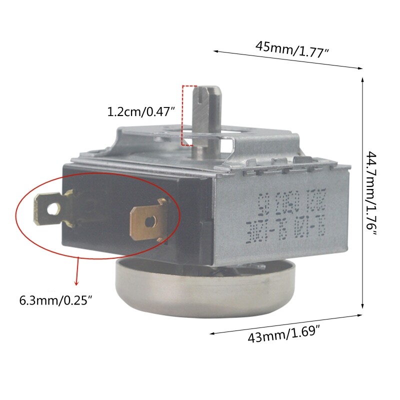 120 Minutes Timer Switch Mechanical Timer For Oven Steamer Cooker Accessory
