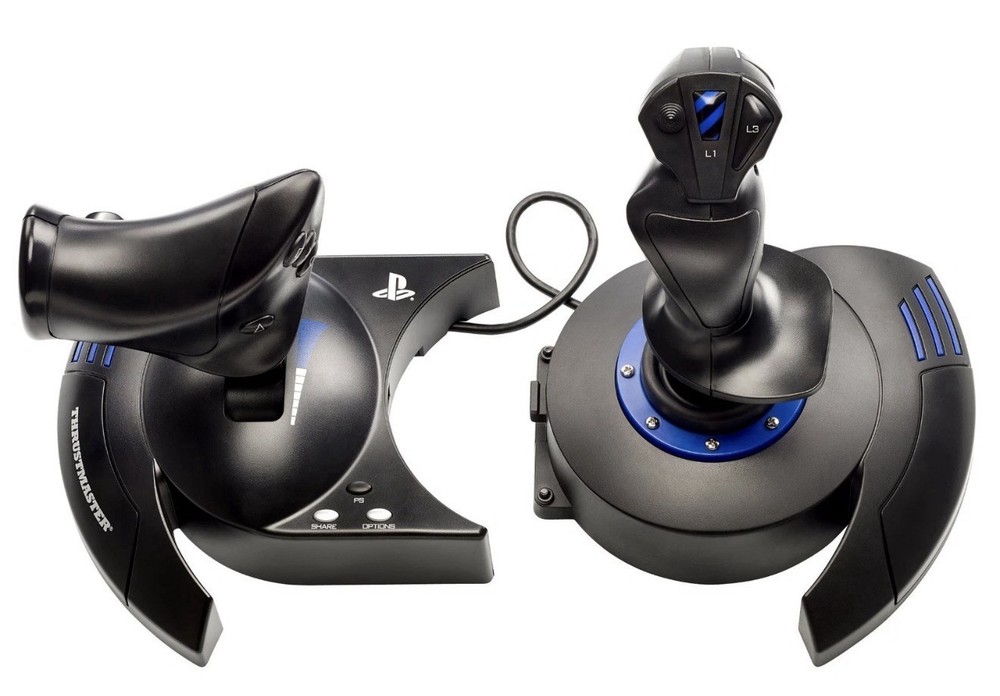 Thrustmaster T.Flight Hotas 4 Flight Stick Joystick for PS4 PS5 & PC - New
