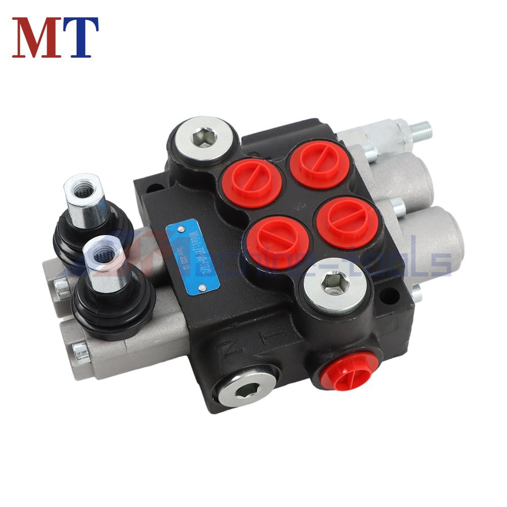 BSPP 2 Spool High-Flow Valve 3600 PSI for Custom Hydraulic Systems