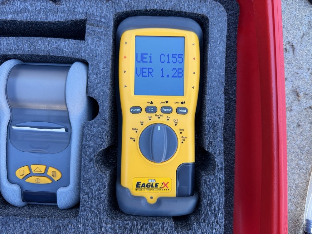 UEI C155 Eagle 2X Extended Life Combustion Analyzer System Kit Complete!