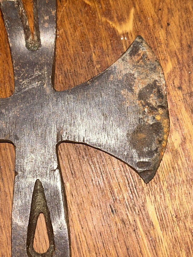 Vintage Swordfish Multi Tool Axe Saw Wrench Primitive Farm Tool