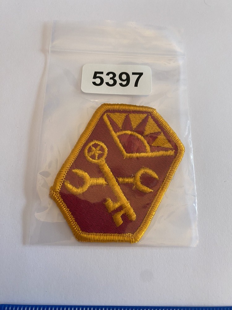 US Army Advance Weapons Support Command Patch Full Color Patch INV5397