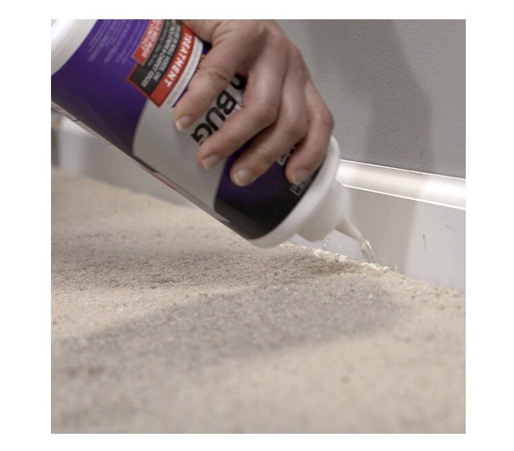 2-Bottles Hot Shot Bed Bug Killer Dust Treatment With Diatomaceous Earth