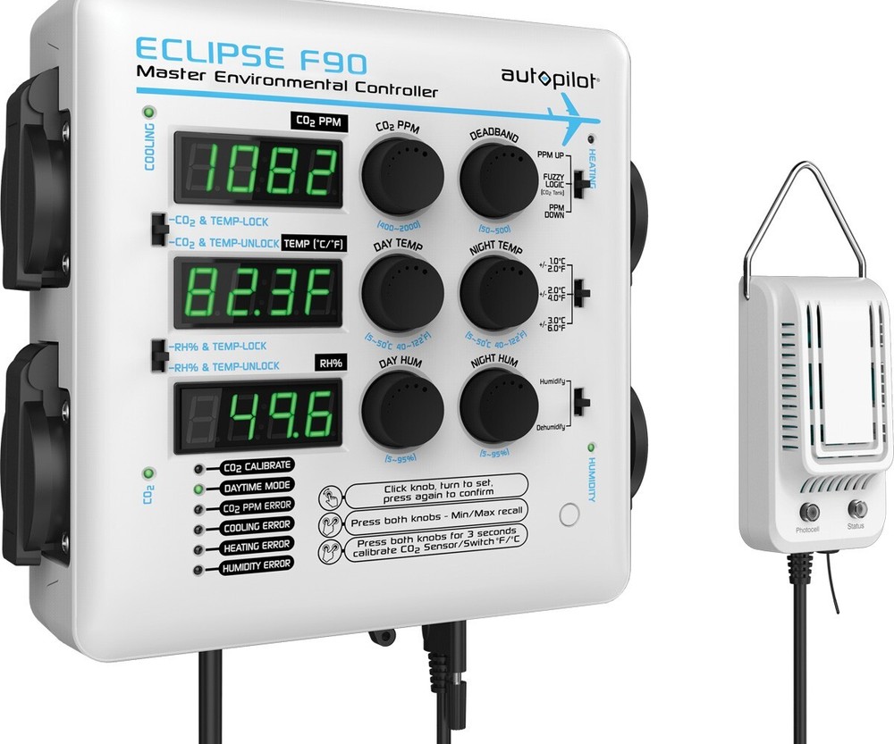 AutoPilot APE4200 Eclipse F90 Master Environmental Hydroponic Controller organic