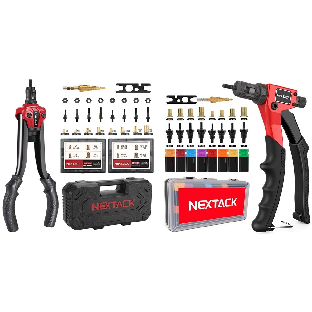 Rivet Nut Tool Bundle NT600 & NT700 for DIY and Professional
