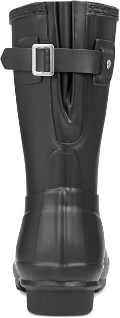 NEW!! Hunter Womens Original Short Back Adjustable Boots - Variety (BLACK-NAVY)