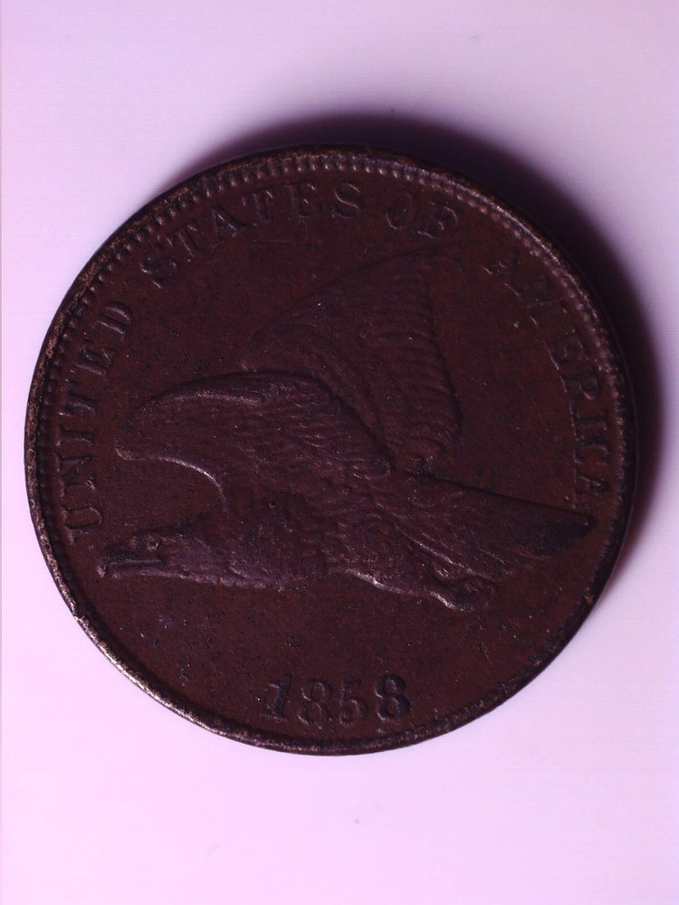 1858 Flying Eagle Cent