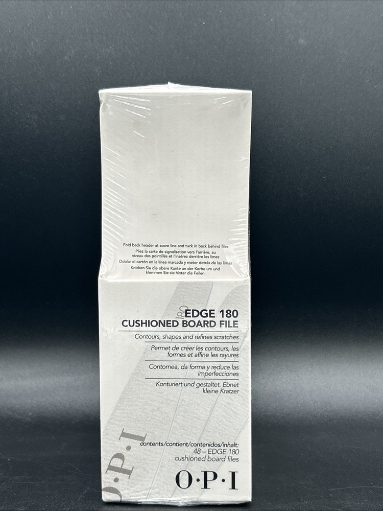 OPI Edge 180 Grit Nail Files. 48 Pack