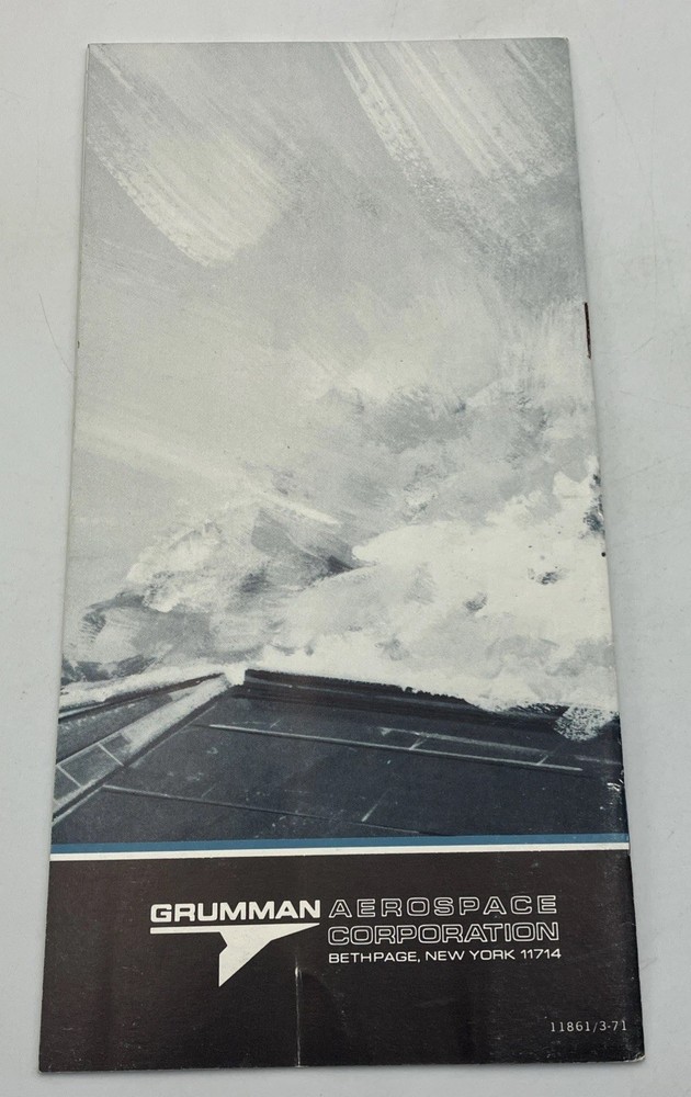 Space Shuttle The Next Logical Step Grumman Aerospace Info Booklet Boeing