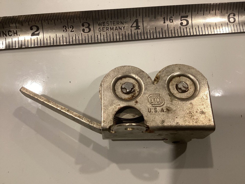 Vintage EKCO Manual Pull Thru Knife Sharpener USA no handle