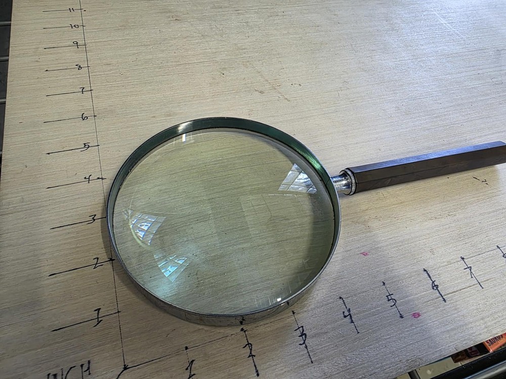 Vintage Magnifying Glass with Handle