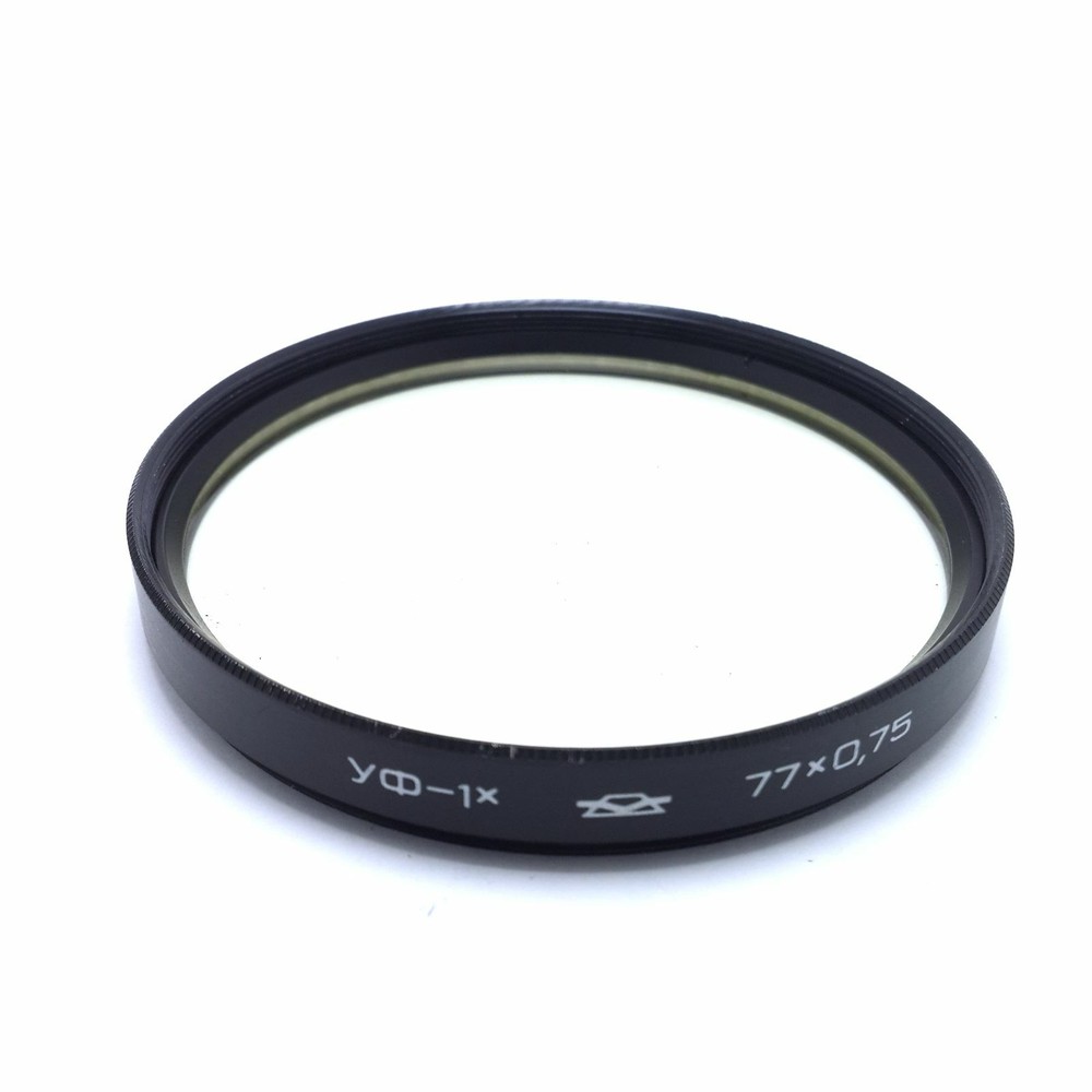 Light Filter Ultraviolet UF-1X 77-0.75 Made in ussr