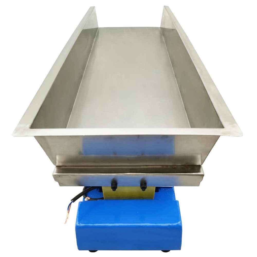 Small Electromagnetic Vibration Feeder Granular Materials Shaking Conveyor 110V