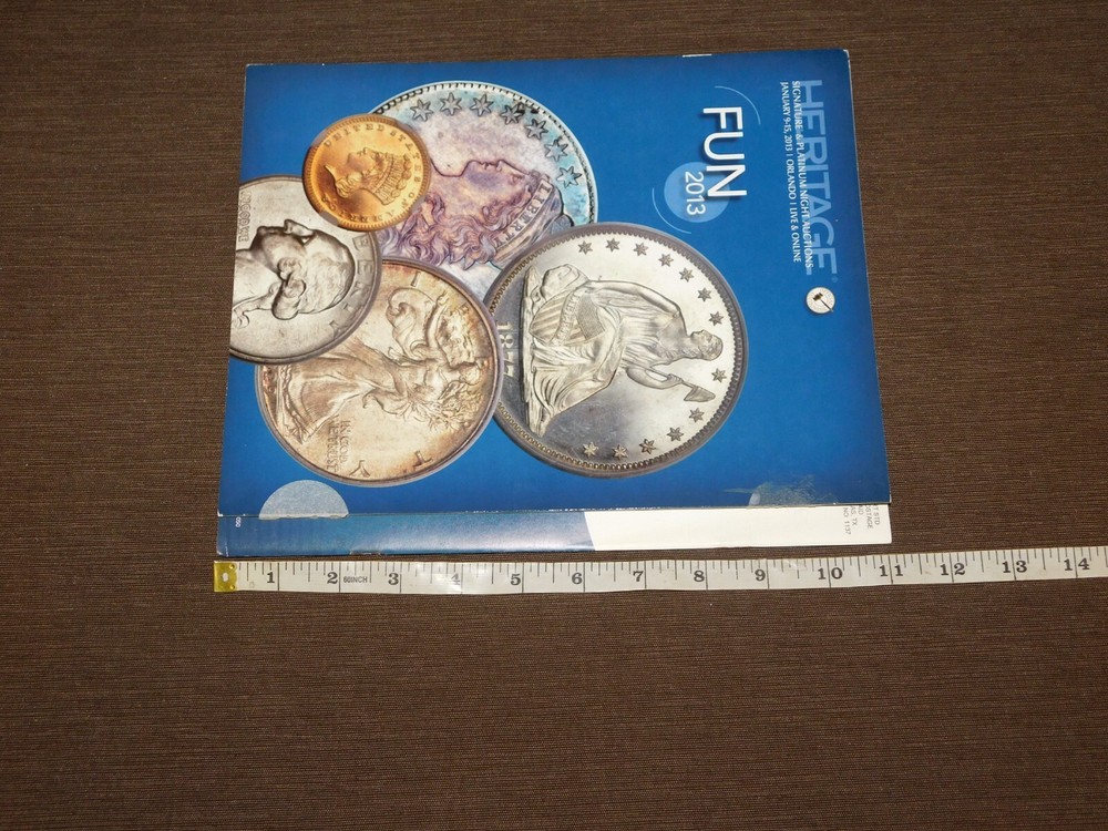 US COIN BOOK AUCTION CATALOG FUN 2013 CURRENCY