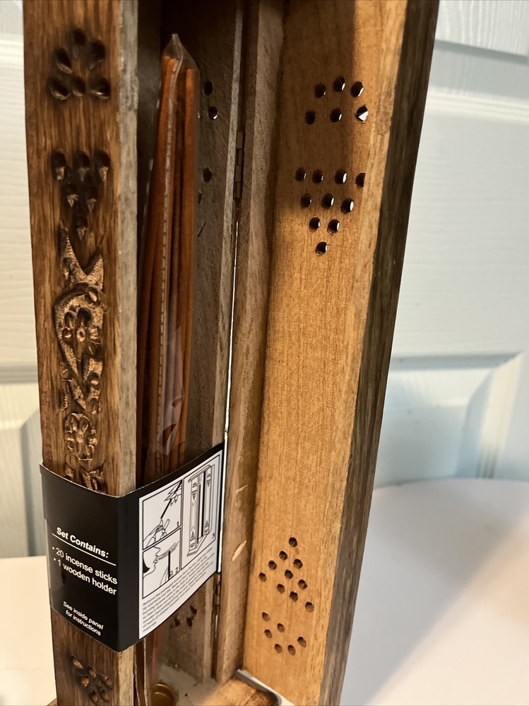 2 Elegant Expressions Incense Holders Both With Incense Sticks