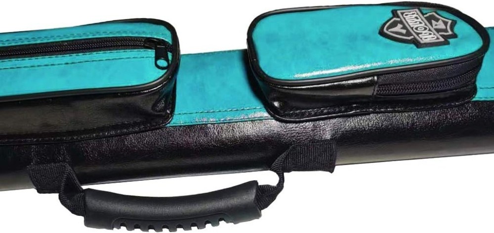 2x2 Hard cue case Oval Pool Cue Billiard Stick Carrying Case