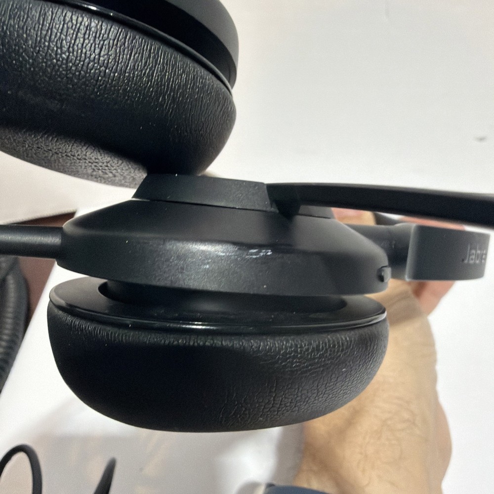 ✅ Jabra Evolve2 40 SE - USB-C UC Stereo Computer Headset HSC131 Black EXCELLENT