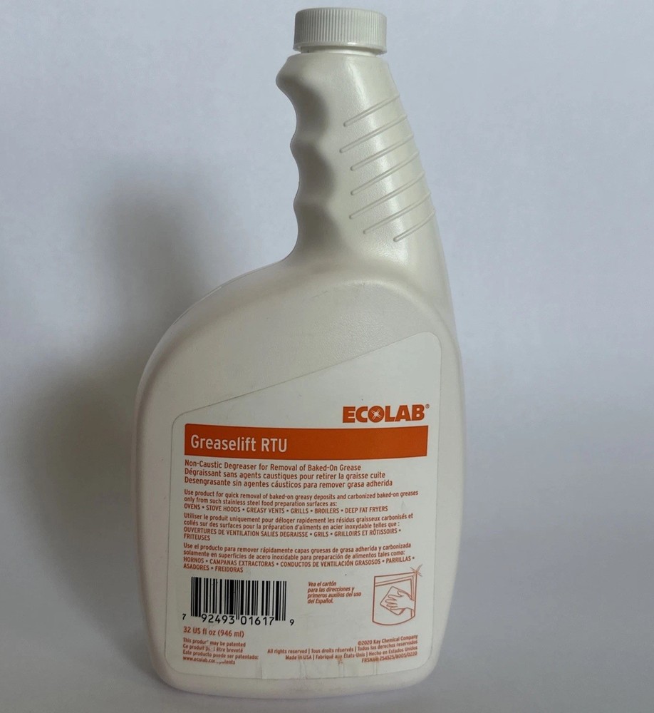 Ecolab Greaselift RTU Non-Caustic Degrease 32 FL OZ.