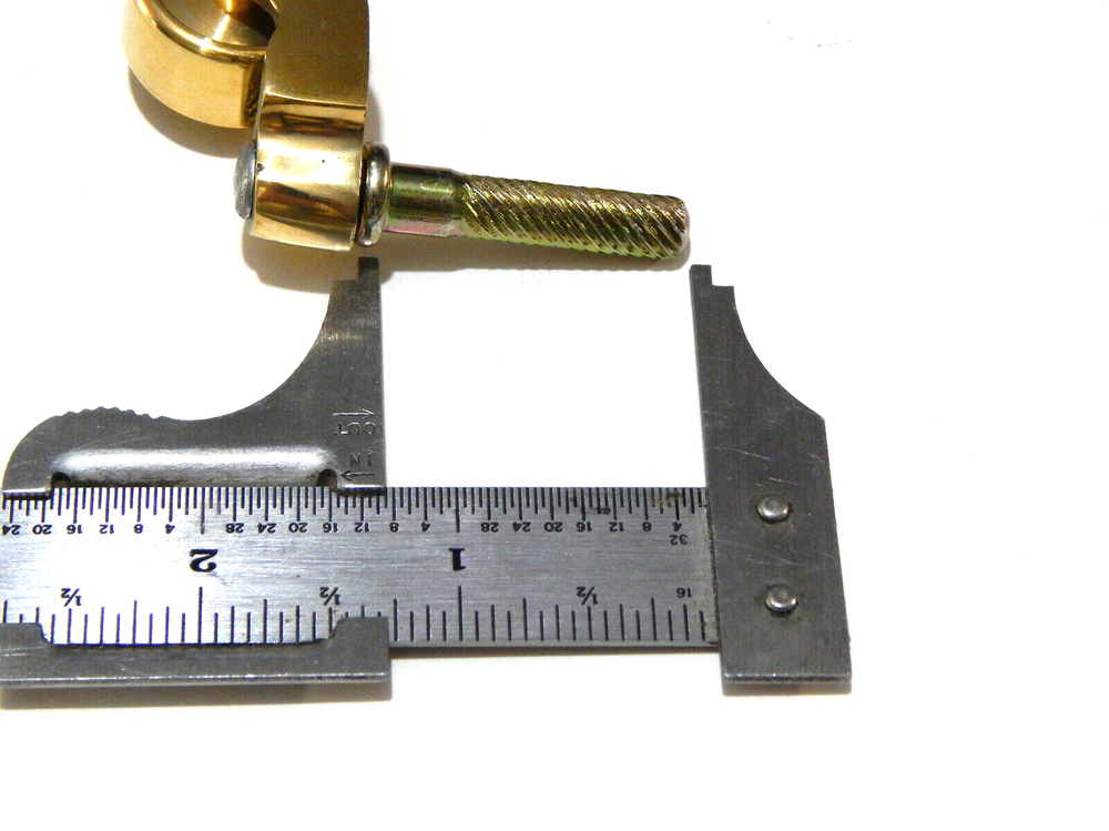 Brass Caster Wheels With Solid Brass Fork And Wheel Steel Stem