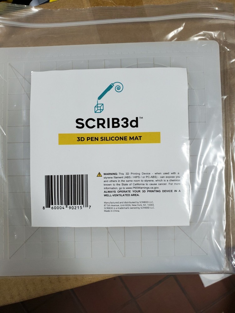 Scrib3d 3d Silicone Pen Mat