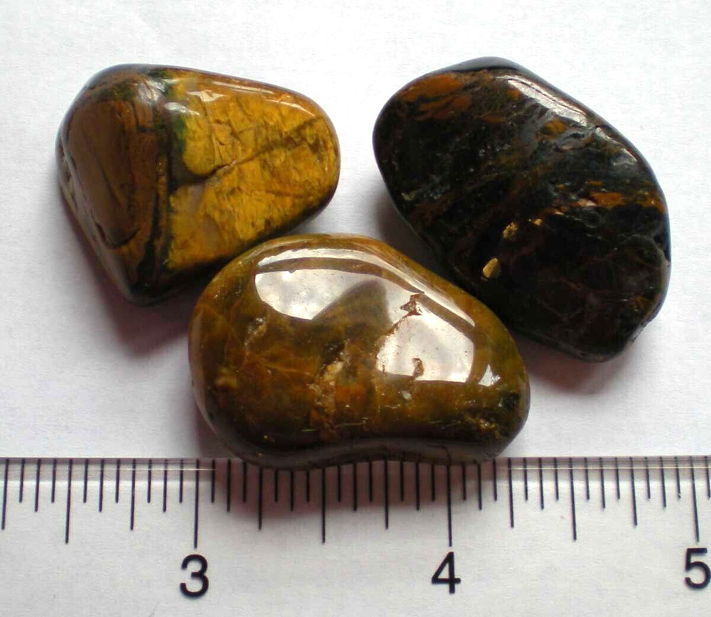 Pietersite - 3 Tumbled Stones rt448l