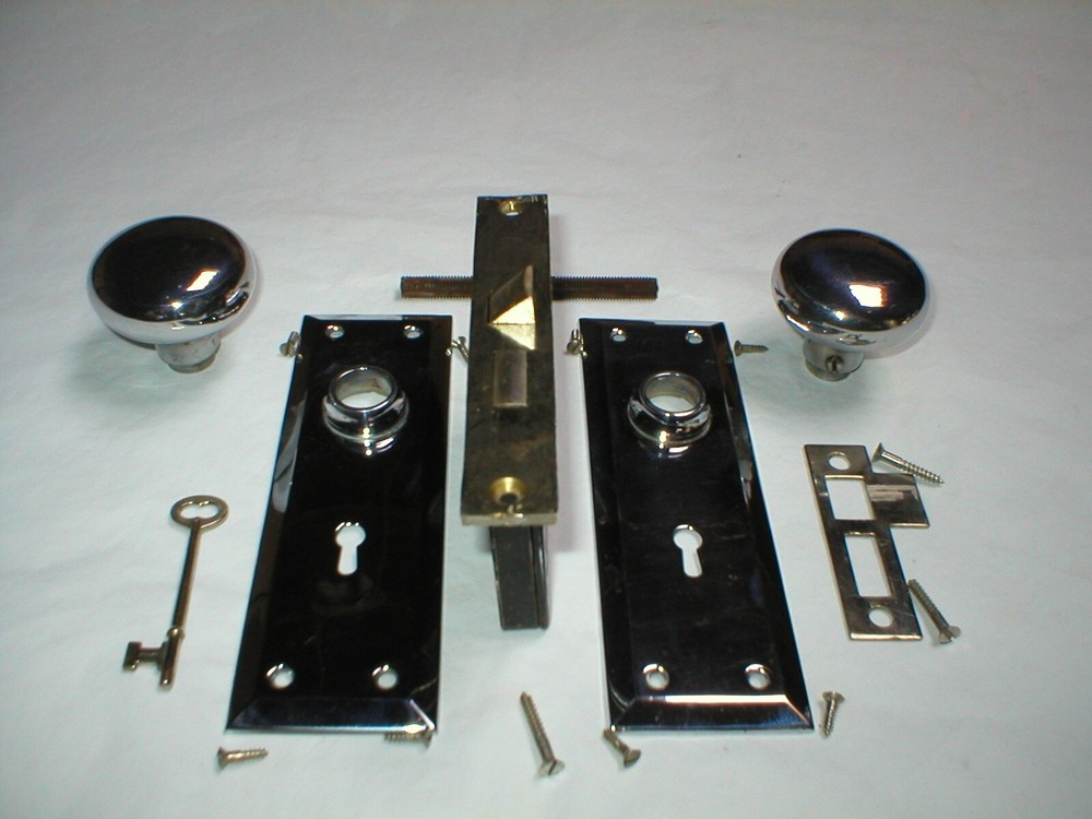 Antique Chrome Door hardware