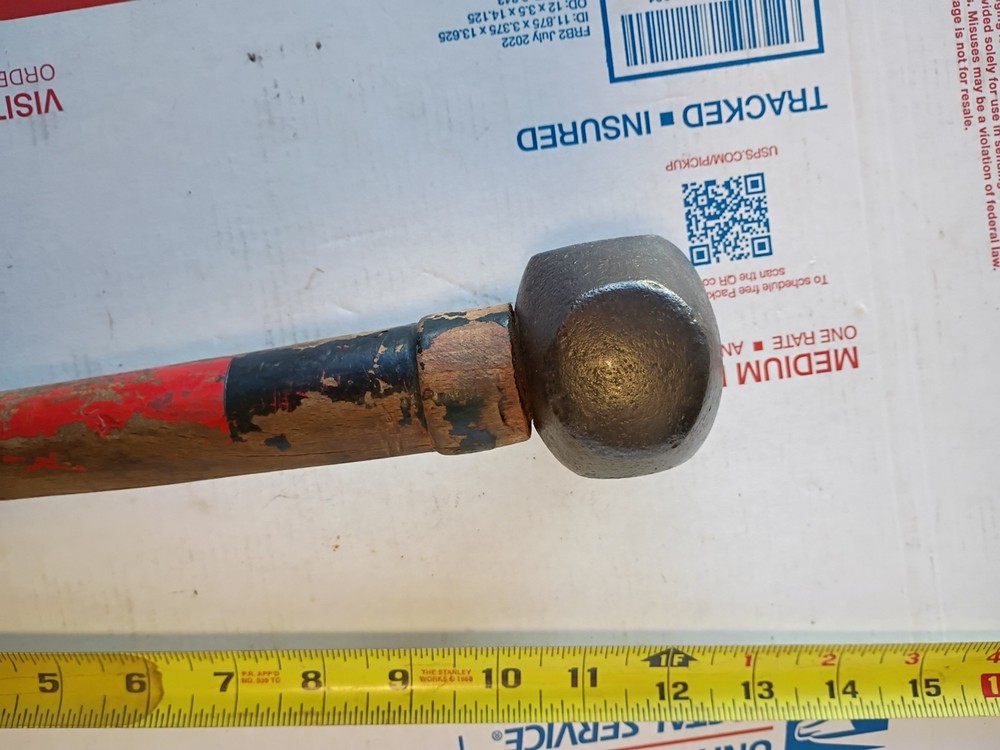 HELLER FARRIER'S CAT HEAD TURNING HAMMER-BLACKSMITH