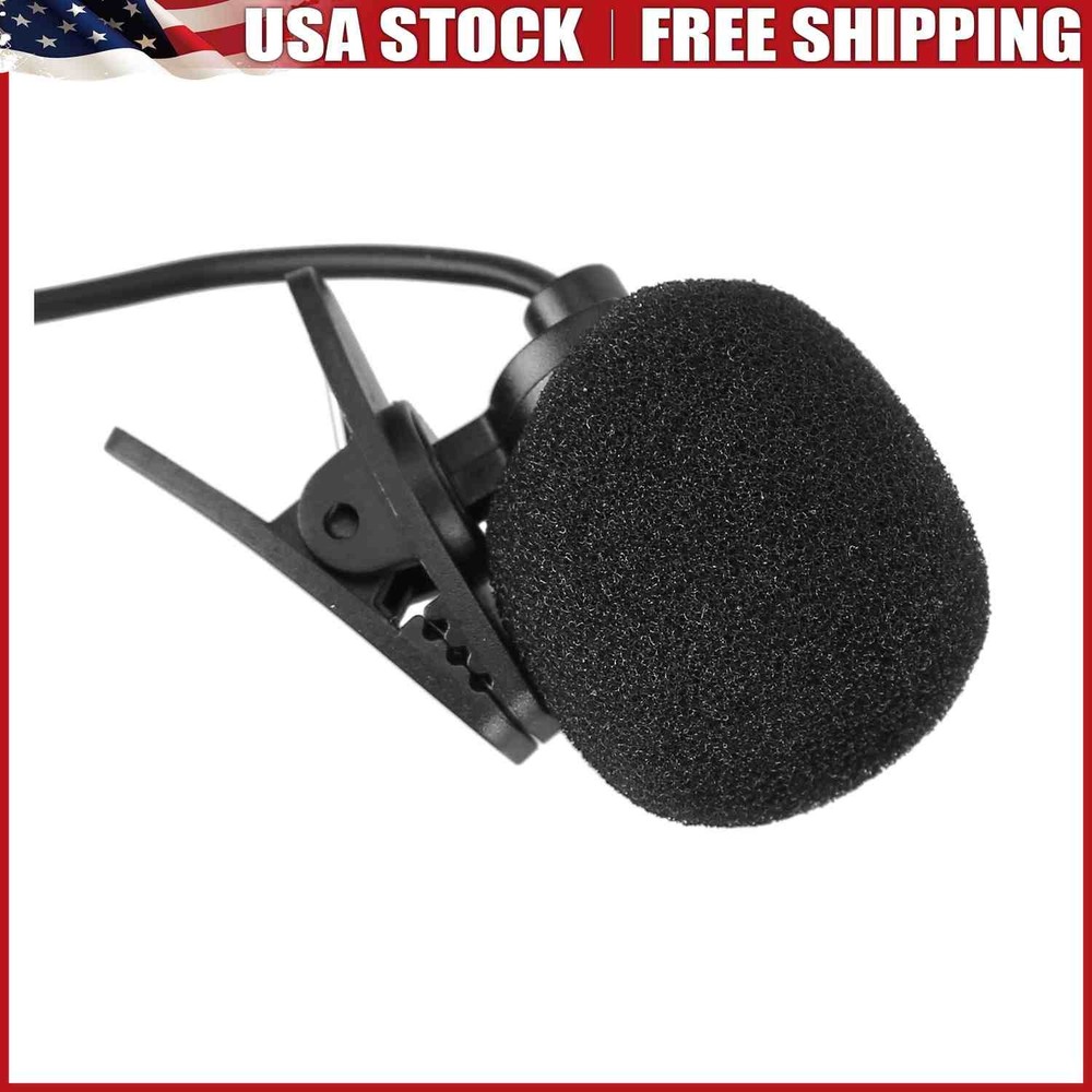 3.5mm External Microphone Universal for Android Car Radio Stereo GPS Audio