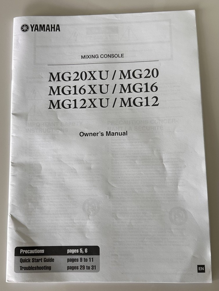 Yamaha MG12 Mixing Console *Super Nice*