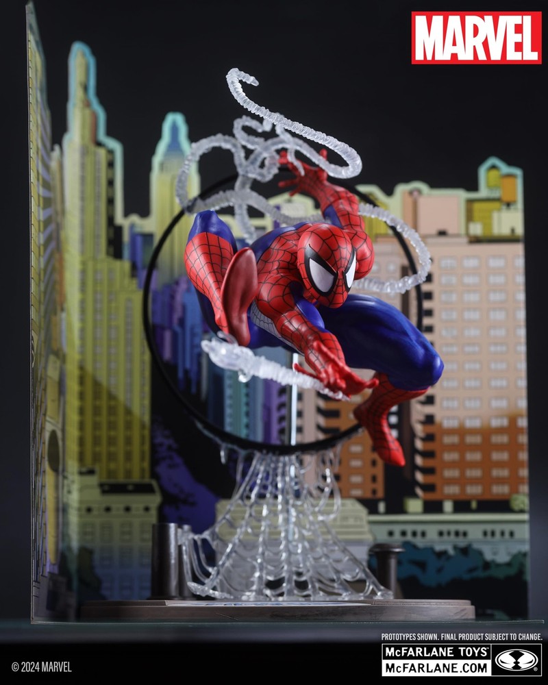 McFarlane Toys - Marvel Spider-Man 1:6th Scale Posed 1:6 scale, Multicolor