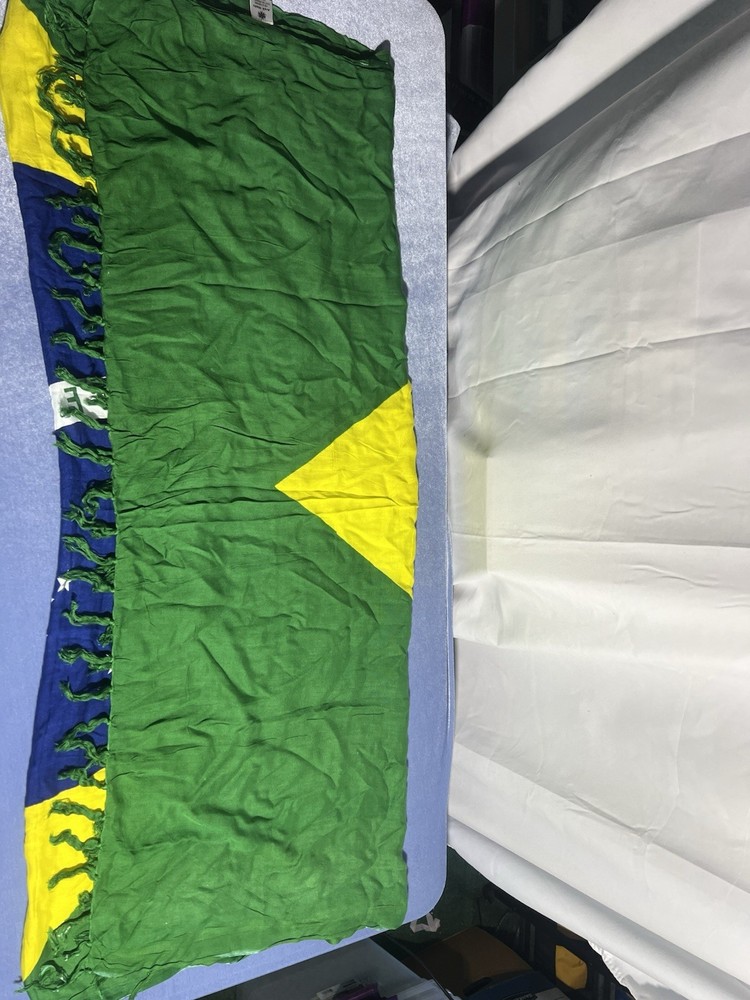 43”x62” Vintage Brazil Flag