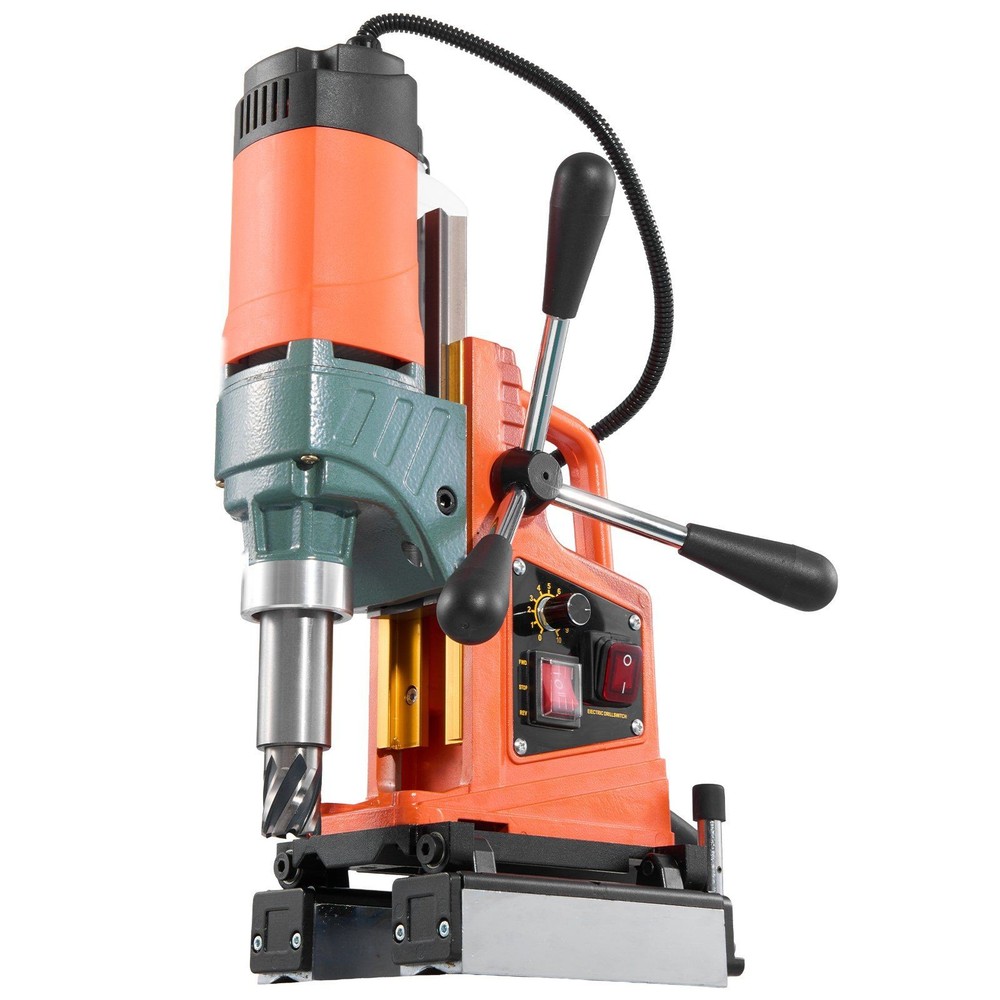 Direct Drive Magnetic Drill 1400W 2in Bore 0-750RPM Solid Base