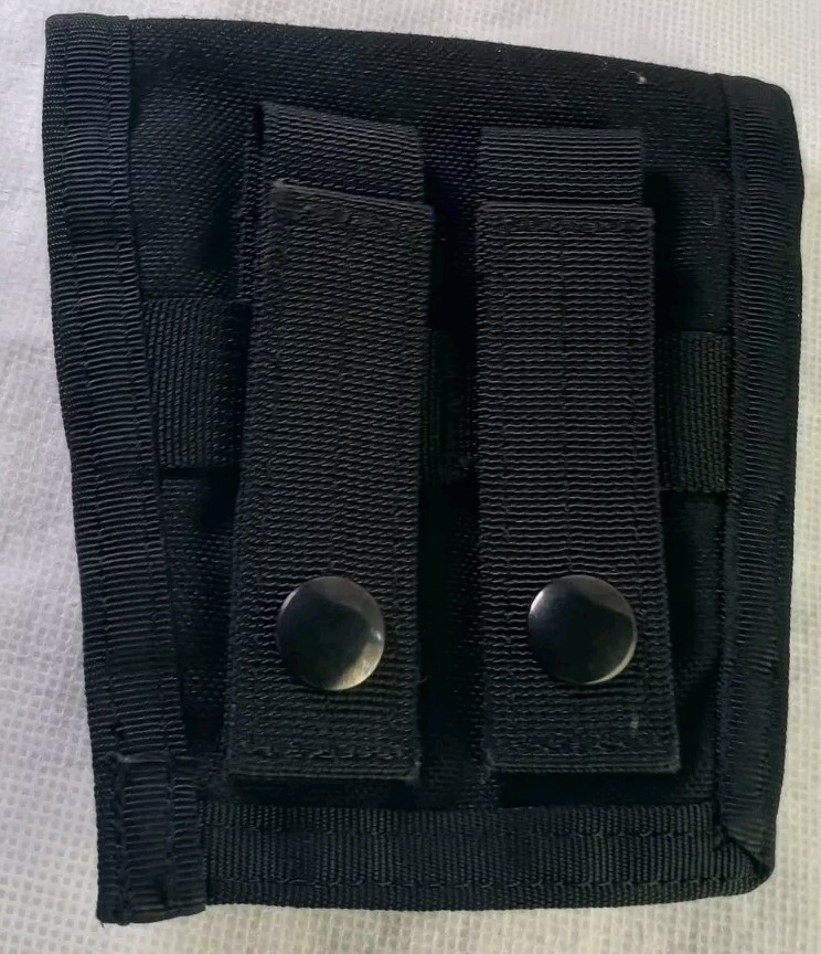 Blackhawk Molded Single Handcuff Pouch Molded Cordura Black