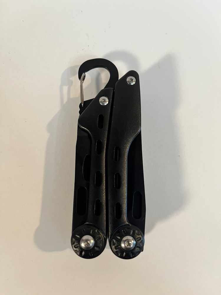 Multitool Stainless Steel Aluminum With Black Sheath With Clip