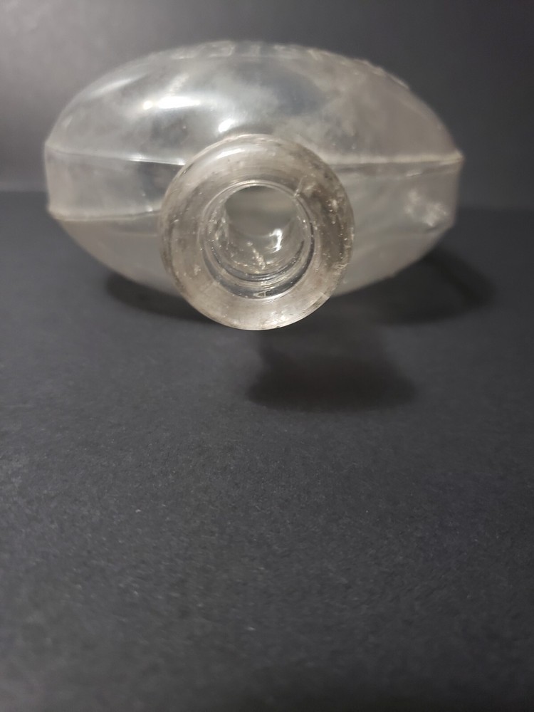 Antique Registered Full Quart Bottle Flask