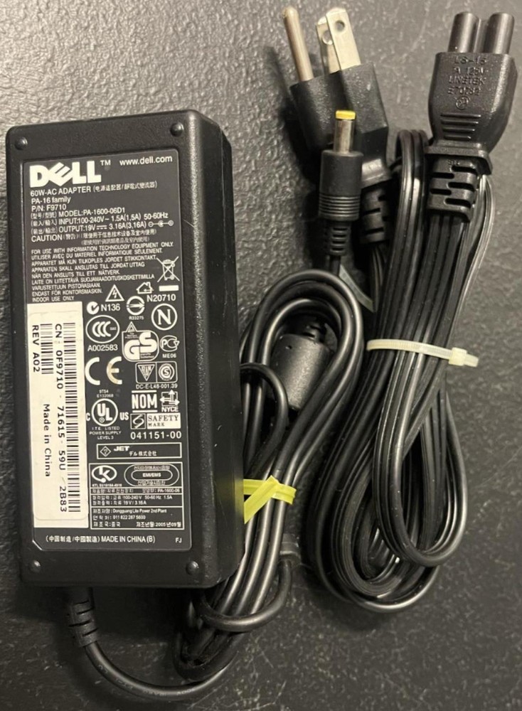 Dell 0F9710 60W AC Adapter