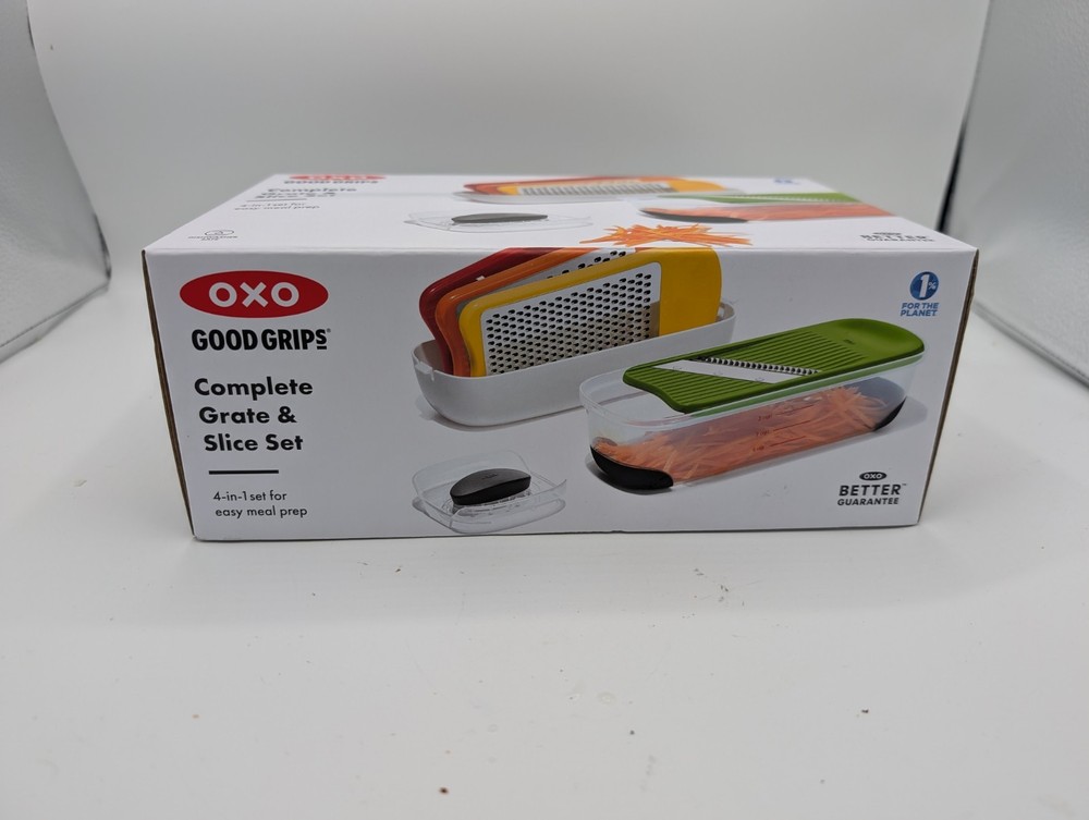 OXO Softworks Complete Grate and Slice 4 in 1 Set
