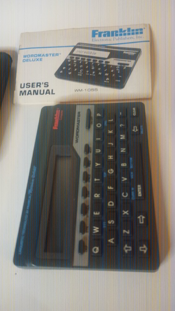 Franklin Wordmaster Deluxe WM-1055 Electronic Thesaurus