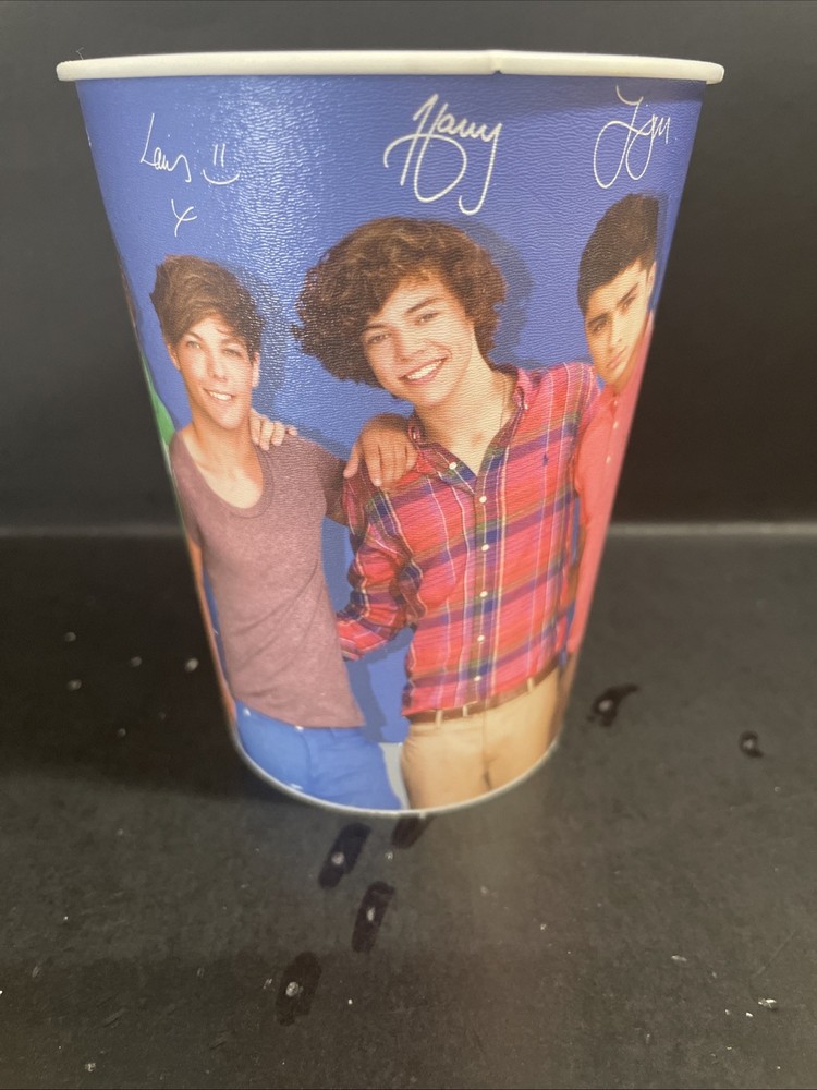 One Direction 1D  16 oz Reuseable Hard Plastic Cup