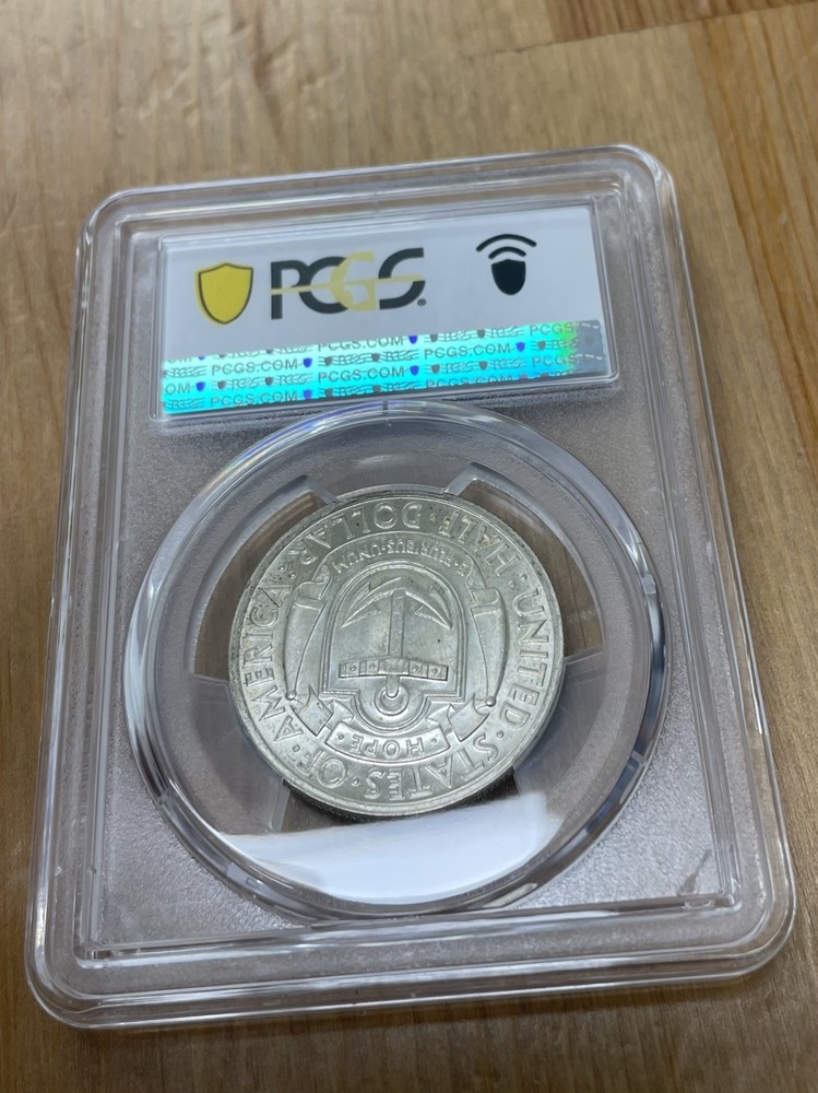 1936 P Rhode Island Commemorative Silver Half Dollar PCGS MS65