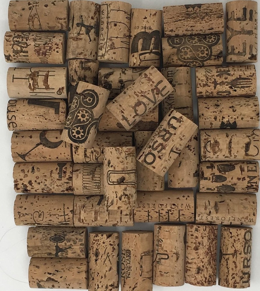 Wine Corks 100 Ea Craft Grade Stopper Replacement Bottle Plug DIY Decor